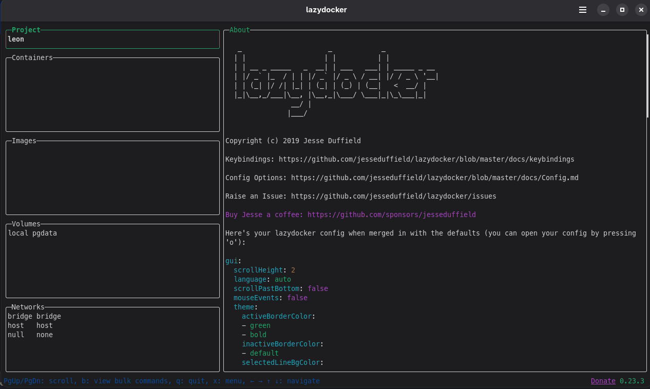 Lazydocker